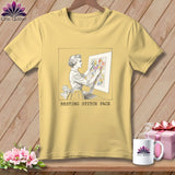 MyDesigns Physical Item S / Banana El-Seam--Nor Roosevelt - Resting Stitch Face ~ Premium Tee