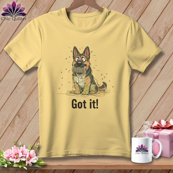 MyDesigns Physical Item S / Banana German Shepherd Helper ~ Premium Tee