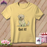 MyDesigns Physical Item S / Banana Golden Retriever Helper ~ Premium Tee