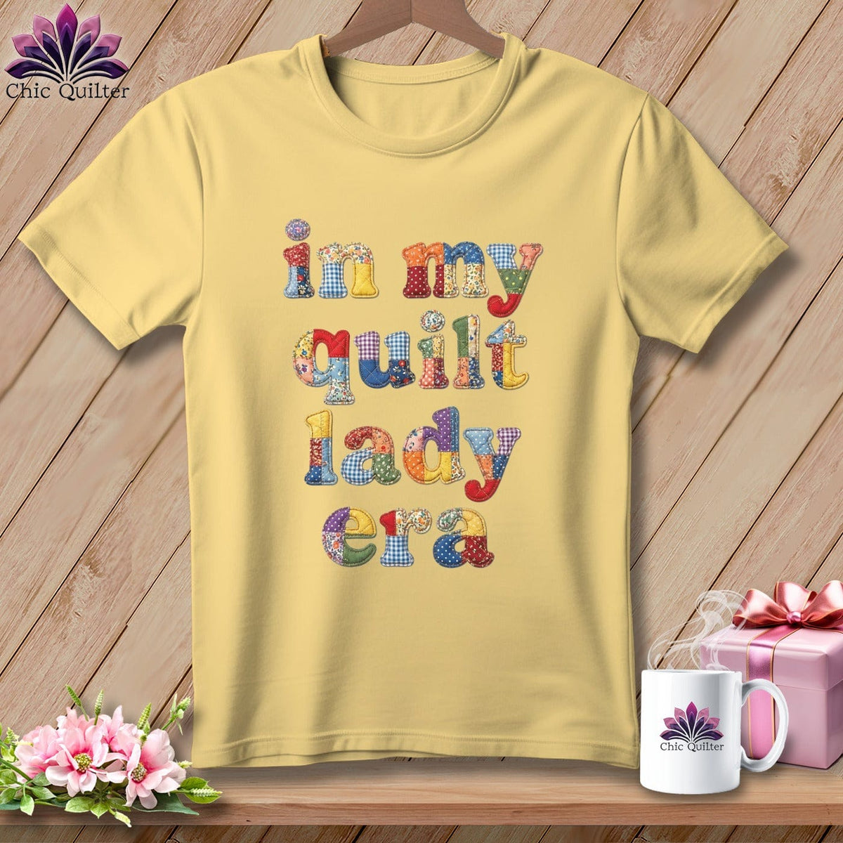 MyDesigns Physical Item S / Banana In My Quilt Lady Era ~ Premium Tee