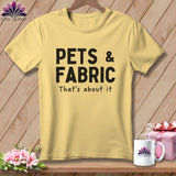 MyDesigns Physical Item S / Banana Pets & Fabric ~ That’s About It ~ Premium Tee