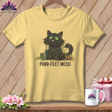 MyDesigns Physical Item S / Banana Purr ~ fect Mess! ~ Premium Tee