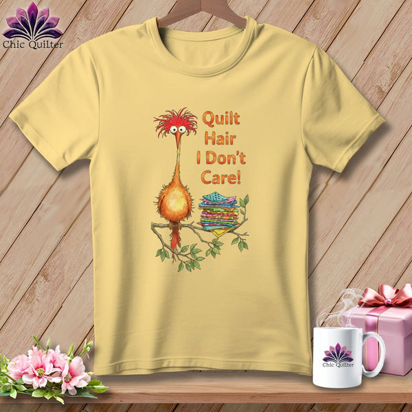 MyDesigns Physical Item S / Banana QQuilt Hair Don’t Care ~ Noodle Beakman ~ Premium Tee
