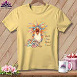 MyDesigns Physical Item S / Banana Quilt Hair Don’t Care ~ Chaos Finch ~ Premium Tee