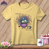 MyDesigns Physical Item S / Banana Quilt Hair Don’t Care ~ Velma Nightwing ~ Premium Tee