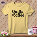 MyDesigns Physical Item S / Banana Quilts & Coffee ~ Premium Tee