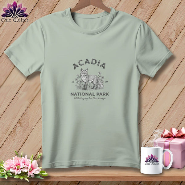 MyDesigns Physical Item S / Bay Acadia National Park, Stitchin In Beauty ~ Premium Tee