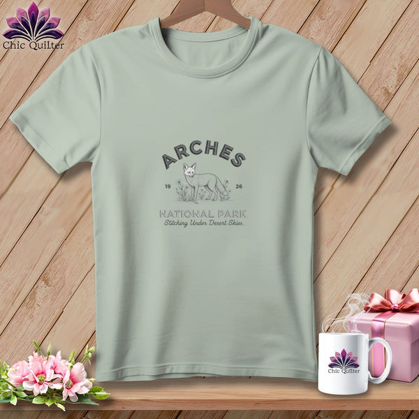 MyDesigns Physical Item S / Bay Arches National Park, Stitchin In Beauty ~ Premium Tee