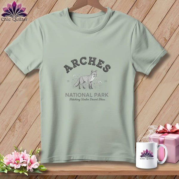 MyDesigns Physical Item S / Bay Arches National Park, Stitchin In Beauty ~ Premium Tee