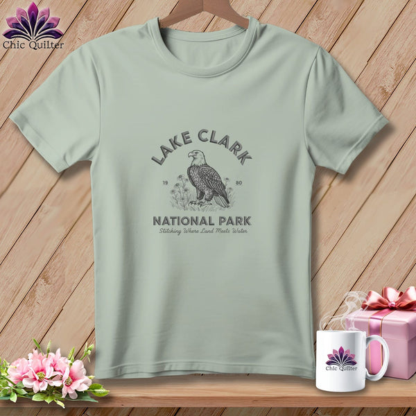 MyDesigns Physical Item S / Bay Lake Clark National Park, Stitchin In Beauty ~ Premium Tee