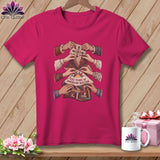 MyDesigns Physical Item S / Berry 250 Years of American Quilting ~ Passing the Story Forward ~ Relaxed Fit Tee