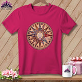 MyDesigns Physical Item S / Berry 250 Years of American Quilting United By Thread Commemorative ~ Relaxed Fit Tee
