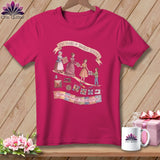 MyDesigns Physical Item S / Berry 250 Years of Shared Stitches ~ From Generation to Generation Quilting ~ Relaxed Fit Tee