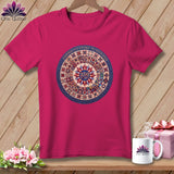 MyDesigns Physical Item S / Berry America's Story in Stitches 250 Years Quilter ~ Relaxed Fit Tee