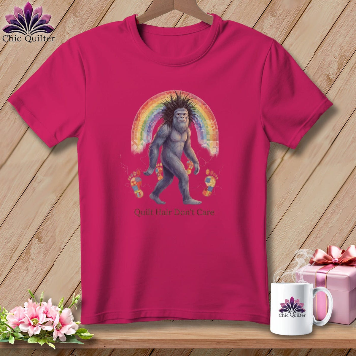 MyDesigns Physical Item S / Berry Big's Foot Path ~ Relaxed Fit Tee