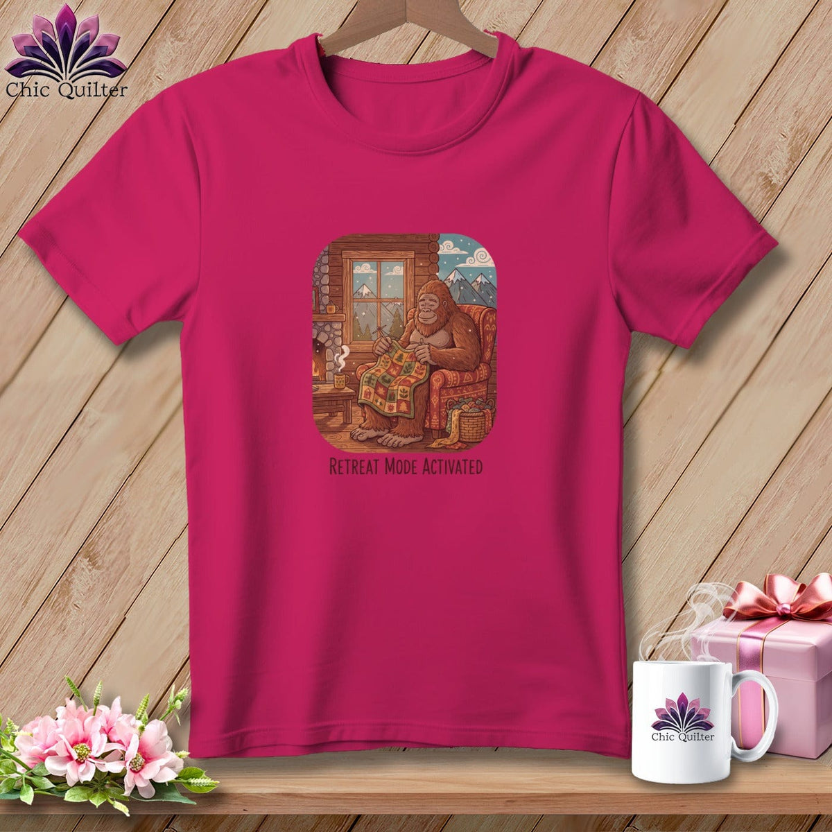 MyDesigns Physical Item S / Berry Big's Retreat Mode Activated ~ Relaxed Fit Tee