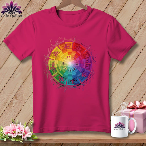 MyDesigns Physical Item S / Berry Bright Mandala ~ Relaxed Fit Tee