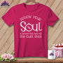 MyDesigns Physical Item S / Berry Follow Your Soul - it Knows the Way to the Quilt Shop ~ Relaxed Fit Tee