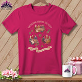 MyDesigns Physical Item S / Berry Gathering Around The Quilt â 250 Years of American Quilt Community ~ Relaxed Fit Tee
