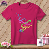 MyDesigns Physical Item S / Berry I'm Totally Unravelled ~ Relaxed Fit Tee