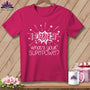 MyDesigns Physical Item S / Berry I quilt what's your superpower? ~ Relaxed Fit Tee