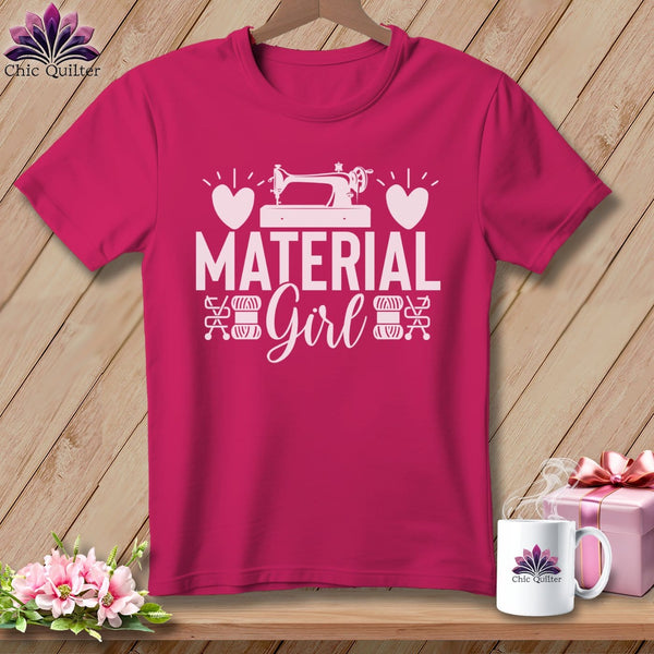 MyDesigns Physical Item S / Berry Material Girl ~ Relaxed Fit Tee