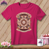 MyDesigns Physical Item S / Berry Quilters Make America Beautiful ~ America 250 Stitched Traditions ~ Relaxed Fit Tee