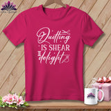 MyDesigns Physical Item S / Berry Quilting is Shear Delight ~ Relaxed Fit Tee