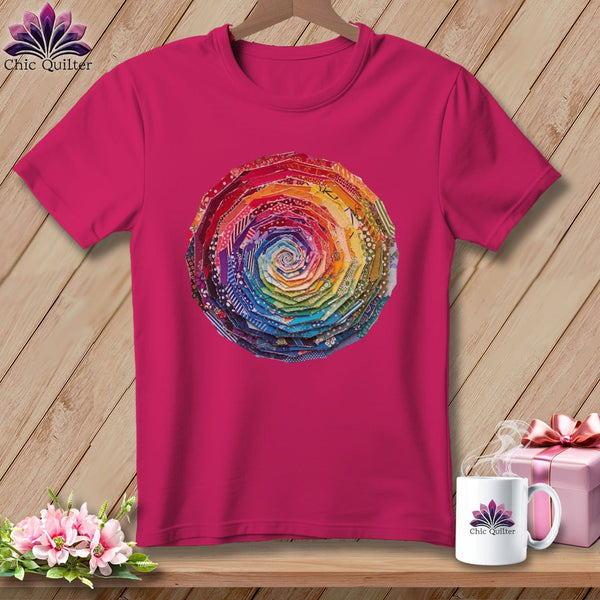 MyDesigns Physical Item S / Berry Rainbow Scraps ~ Relaxed Fit Tee