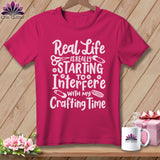 MyDesigns Physical Item S / Berry Real Life is Really Starting to Interfere with my Crafting Time ~ Relaxed Fit Tee