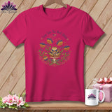 MyDesigns Physical Item S / Berry Ribbit Stitches ~ Relaxed Fit Tee