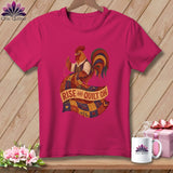 MyDesigns Physical Item S / Berry Rise & Quilt On ~ Relaxed Fit Tee