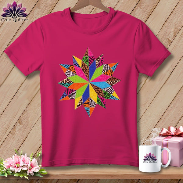 MyDesigns Physical Item S / Berry Safari Star ~ Relaxed Fit Tee