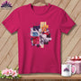 MyDesigns Physical Item S / Berry Scissors Explosion ~ Relaxed Fit Tee