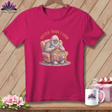 MyDesigns Physical Item S / Berry Softer Than I Look ~ Relaxed Fit Tee