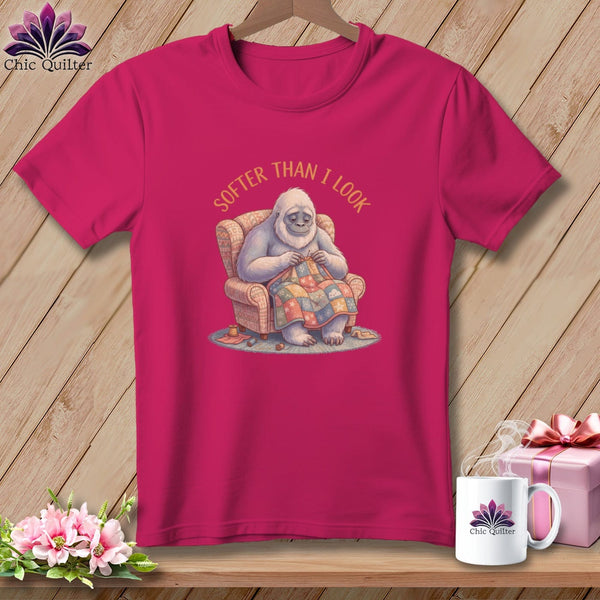 MyDesigns Physical Item S / Berry Softer Than I Look ~ Relaxed Fit Tee