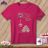 MyDesigns Physical Item S / Berry Starla Flamingle ~ Relaxed Fit Tee
