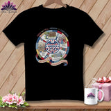MyDesigns Physical Item S / Black 250 Years of Quilting History ~ Relaxed Fit Tee