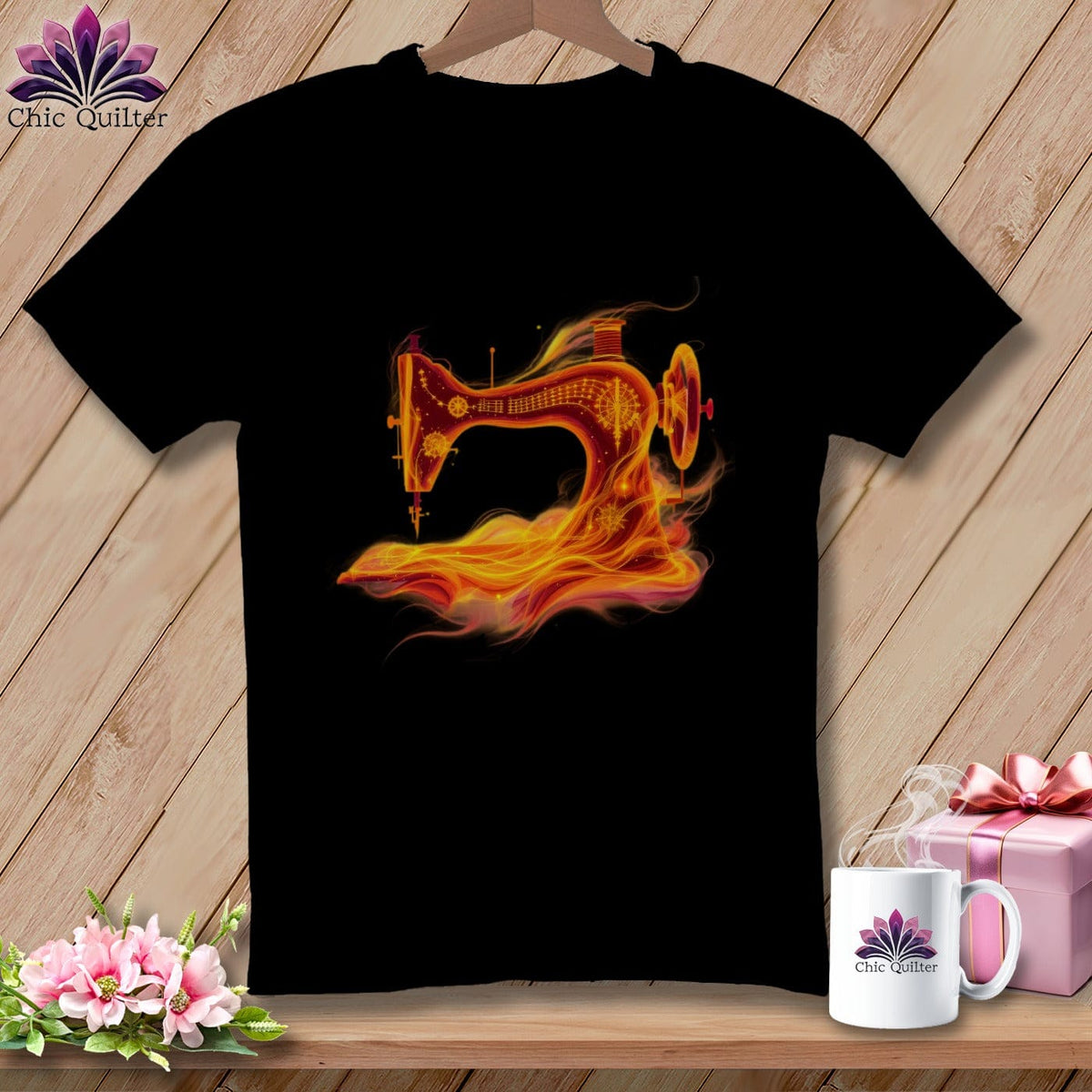 MyDesigns Physical Item S / Black Cozy Ember ~November Design ~ Windy Stitches Collection (October Start) ~ Premium Tee