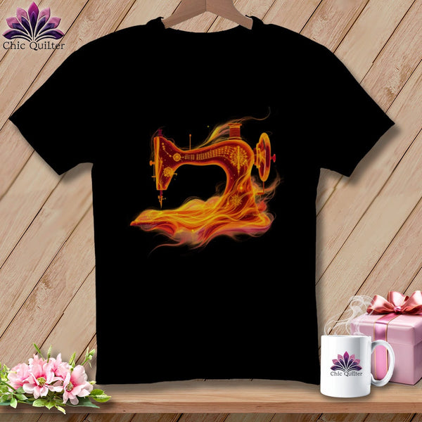 MyDesigns Physical Item S / Black Cozy Ember ~November Design ~ Windy Stitches Collection (October Start) ~ Premium Tee