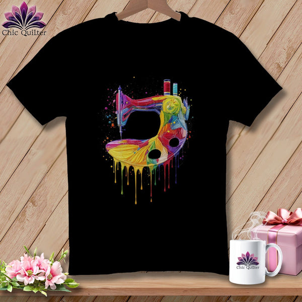MyDesigns Physical Item S / Black Dripping with Color ~ Relaxed Fit Tee
