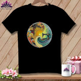 MyDesigns Physical Item S / Black Fabric Universe ~ Relaxed Fit Tee
