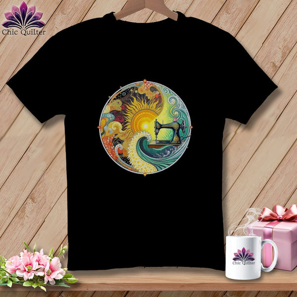 MyDesigns Physical Item S / Black Fabric Universe ~ Relaxed Fit Tee