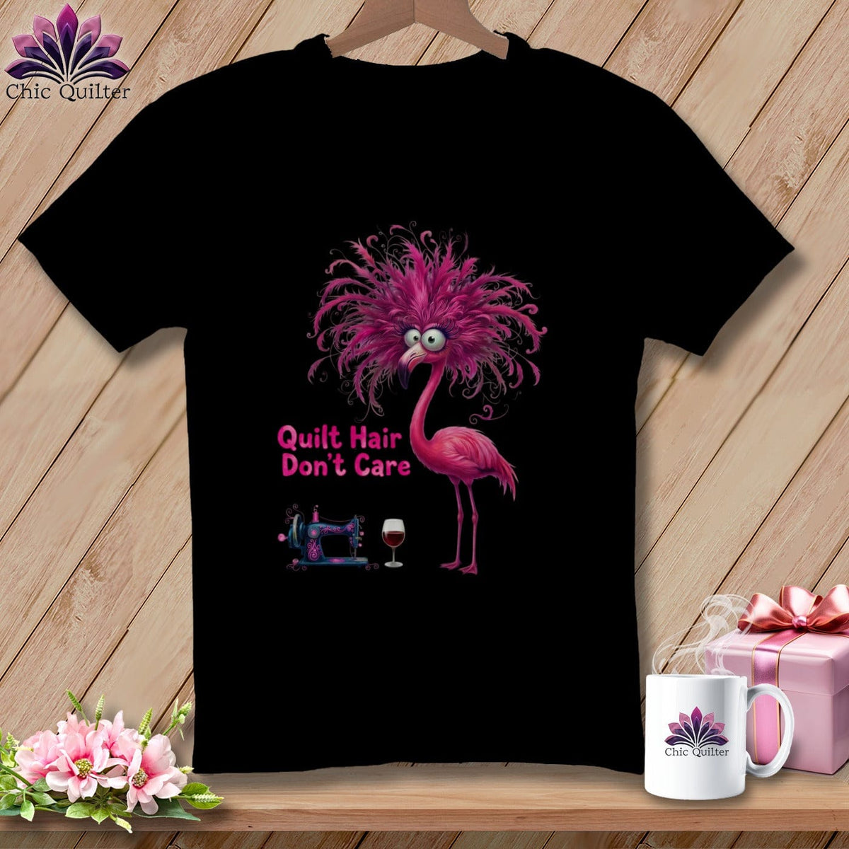 MyDesigns Physical Item S / Black Featherina Stitché ~ Relaxed Fit Tee