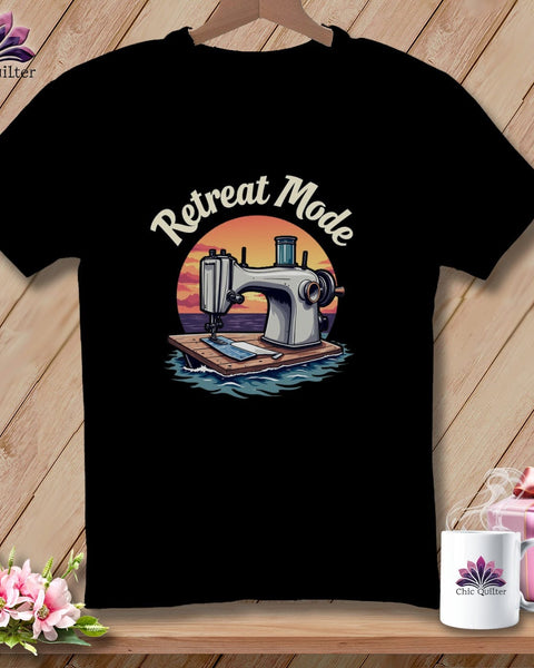 MyDesigns Physical Item S / Black Floating Retreat ~ Relaxed Fit Tee