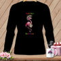 MyDesigns Physical Item S / Black Flossie Flaminglam ~ Long Sleeve Tee