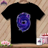 MyDesigns Physical Item S / Black Galaxy Stitcher ~ Relaxed Fit Tee