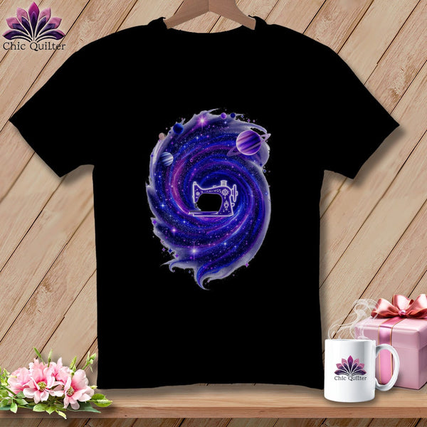 MyDesigns Physical Item S / Black Galaxy Stitcher ~ Relaxed Fit Tee