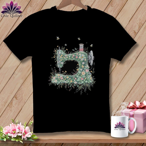 MyDesigns Physical Item S / Black Garden Stitcher ~ Relaxed Fit Tee