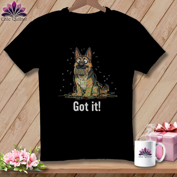 MyDesigns Physical Item S / Black German Shepherd Helper ~ Premium Tee
